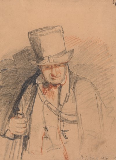 A Head Keeper, Windsor Castle, 1826 by John Frederick Lewis